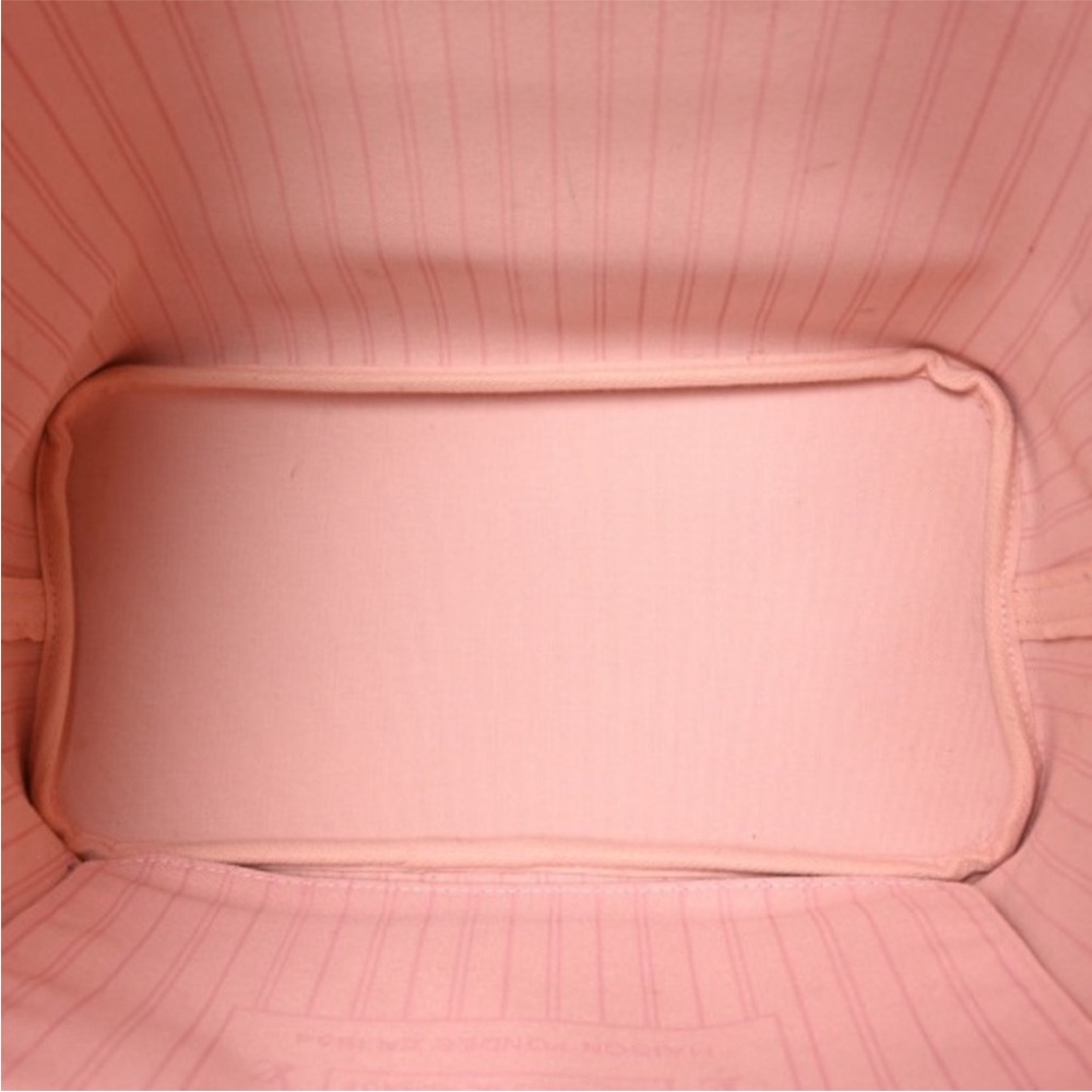 Damier Azur Neo Neverfull MM Rose Ballerine - Picture 9 of 12